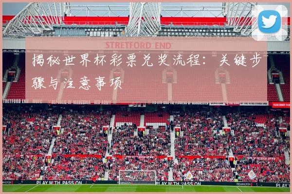 揭秘世界杯彩票兑奖流程:关键步骤与注意事项